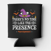 ハロウィーン不気味スピリットウィッチハット面白いハロウィーン 缶クーラー (正面)