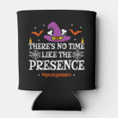 ハロウィーン不気味スピリットウィッチハット面白いハロウィーン 缶クーラー (裏面)