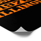 ハロウィーン不気味怖いハドンフィールドイリノイ ポスター (角)