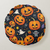 ハロウィーン丸枕 ラウンドクッション (正面)