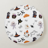 ハロウィーン丸枕 ラウンドクッション (裏面)