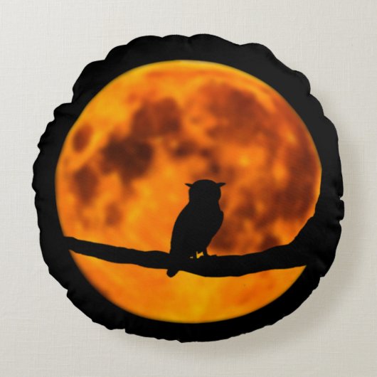 ハロウィーン丸枕 ラウンドクッション (正面)