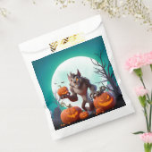 ハロウィーン人狼とカボチャ フェイバーバッグ (封をした状態)