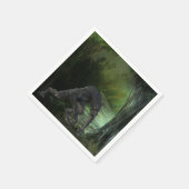 ハロウィーン人狼ダークフォレスト スタンダードカクテルナプキン (角)