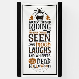 ハロウィーン付近 横断幕