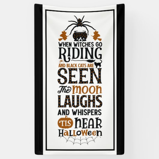 ハロウィーン付近 横断幕 (縦)