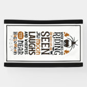 ハロウィーン付近 横断幕 (横)