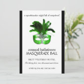 ハロウィーン仮装招待状 招待状 (スタンド正面)