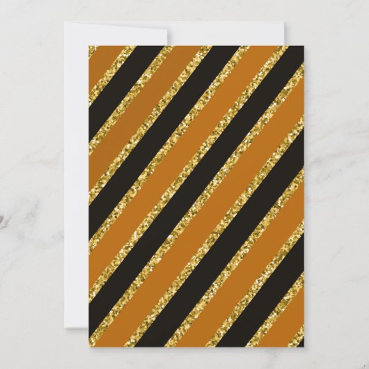 ハロウィーン仮装服パーティの招待状 招待状 (裏面)