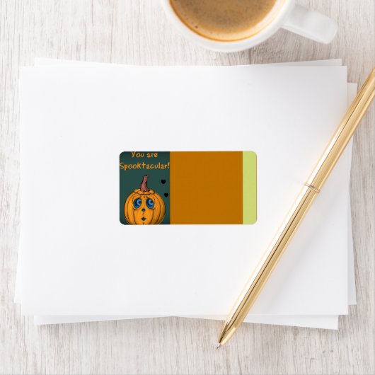 ハロウィーン住所 シール (インサイチュ)