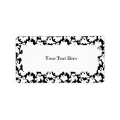 ハロウィーン住所 シール (正面)