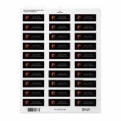 ハロウィーン住所 シール1 2016 ラベル (フルシート)