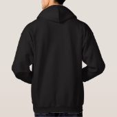 ハロウィーン先生の箒が壊れたヴィンテージ風デザイン_1 パーカ (裏面)