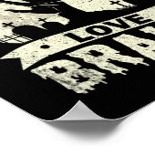 ハロウィーン先生は脳を愛するゾンビスクール ポスター (角)