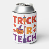 ハロウィーン先生トリック教えまたは 缶クーラー (缶裏面)