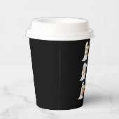 ハロウィーン先生幽霊読ズ・ブックス・ライブラリアン 紙コップ (右)