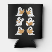 ハロウィーン先生幽霊読ズ・ブックス・ライブラリアン 缶クーラー (正面)