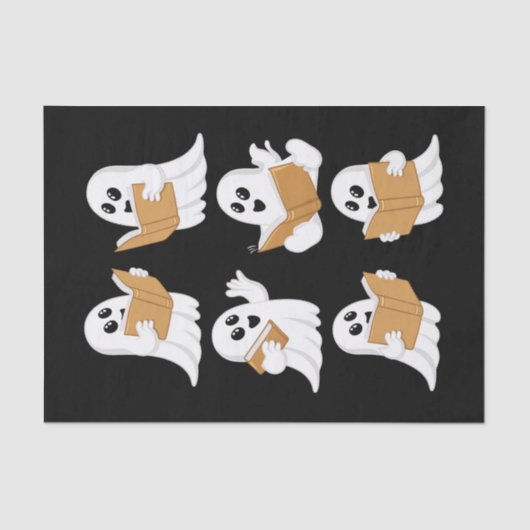 ハロウィーン先生幽霊読ズ・ブックス・ライブラリアン 薄葉紙 (正面)