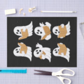 ハロウィーン先生幽霊読ズ・ブックス・ライブラリアン 薄葉紙 (クラフト)