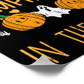 ハロウィーン先生教えキュテストパンプキンス秋コスク ポスター (角)