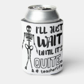 ハロウィーン先生秋先生 缶クーラー (缶裏面)