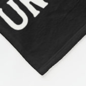 ハロウィーン先生静かになるまで待つ フリースブランケット (角)