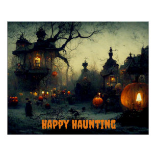 ハロウィーン光沢ポスター ポスター