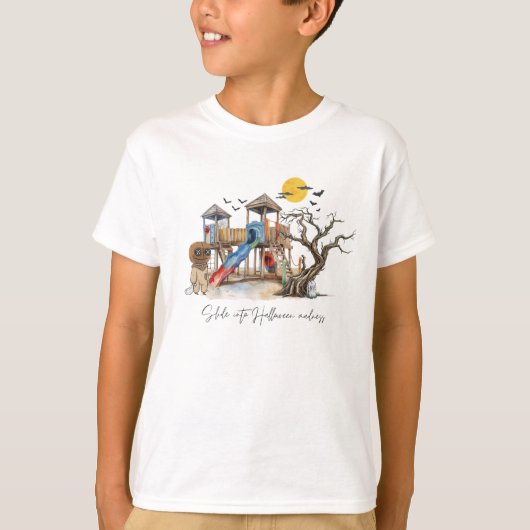 ハロウィーン公園 Tシャツ (正面)