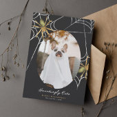 ハロウィーン写真の挨拶 シーズンカード