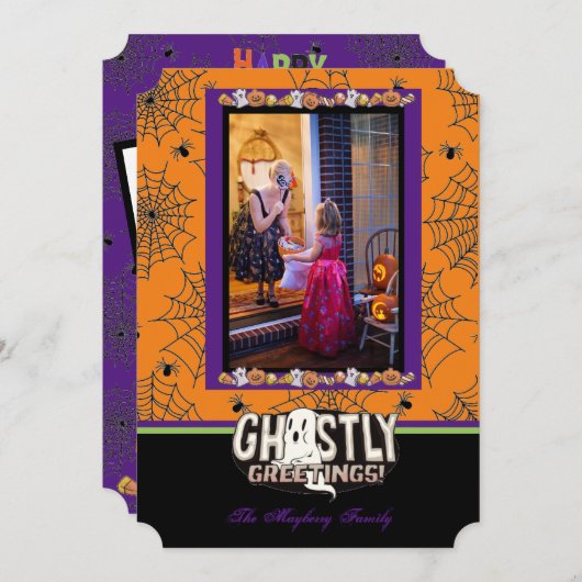 ハロウィーン写真の追加 (正面/裏面)