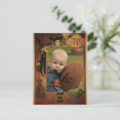 ハロウィーン写真はがき ポストカード (スタンド正面)