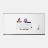 ハロウィーン分隊の犬 デスクマット (キーボード&マウス)