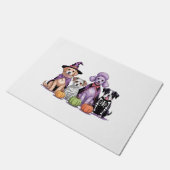 ハロウィーン分隊の犬 ドアマット (アングル)