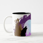 ハロウィーン切手コレクション「ハウリングナイト」 ツートーンマグカップ (左)