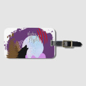 ハロウィーン切手コレクション「ハウリングナイト」 ラゲッジタグ (正面横)