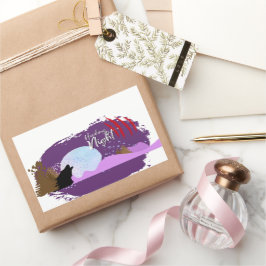 ハロウィーン切手コレクション「ハウリングナイト」 長方形シール