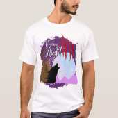 ハロウィーン切手コレクション「ハウリングナイト」 Tシャツ (正面)