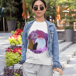 ハロウィーン切手コレクション「ハウリングナイト」 Tシャツ