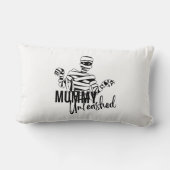 ハロウィーン切手コレクション「ミイラ解放」 ランバークッション (裏面)