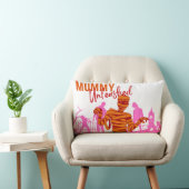 ハロウィーン切手コレクション「ミイラ解放」 ランバークッション (椅子)