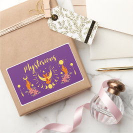 ハロウィーン切手コレクション「ミステリアス」 長方形シール