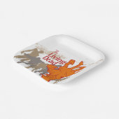 ハロウィーン切手コレクション「The Living Dead」 ペーパープレート (傾斜あり)