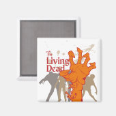 ハロウィーン切手コレクション「The Living Dead」 マグネット (正面/裏面)