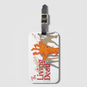 ハロウィーン切手コレクション「The Living Dead」 ラゲッジタグ (正面縦)