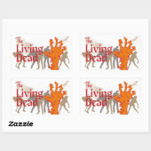 ハロウィーン切手コレクション「The Living Dead」 長方形シール (シート)