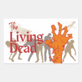 ハロウィーン切手コレクション「The Living Dead」 長方形シール (正面)