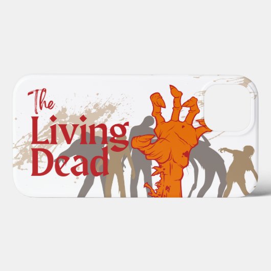 ハロウィーン切手コレクション「The Living Dead」 Case-Mate iPhoneケース (裏面 (横))