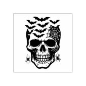 ハロウィーン切手 ラバースタンプ (インプリント)