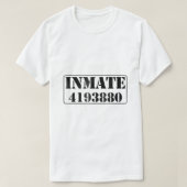 ハロウィーン刑務所刑務所仮装シャツ（子供用） Tシャツ (デザイン正面)