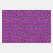 ハロウィーン動物のパターン ラッピングペーパーシート (正面)